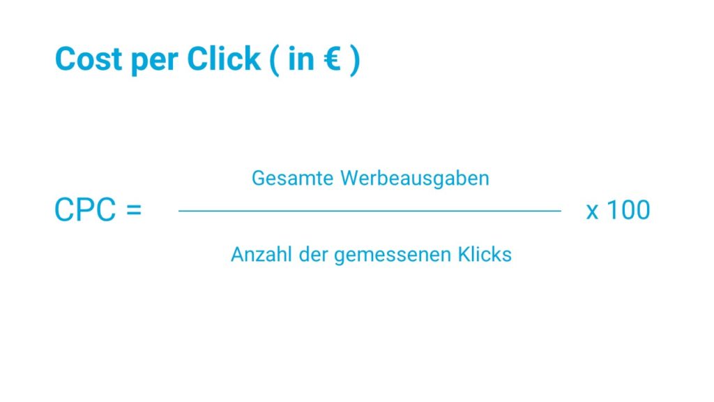 Percormance Lead KPI: Cost per Click