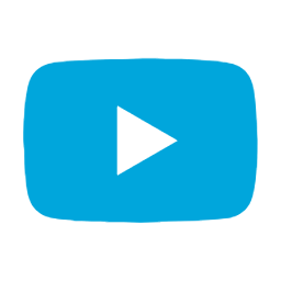youtube icon blue |